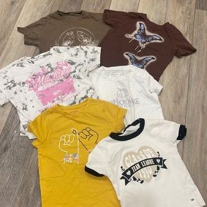 6 pc Tee bundle 7/8